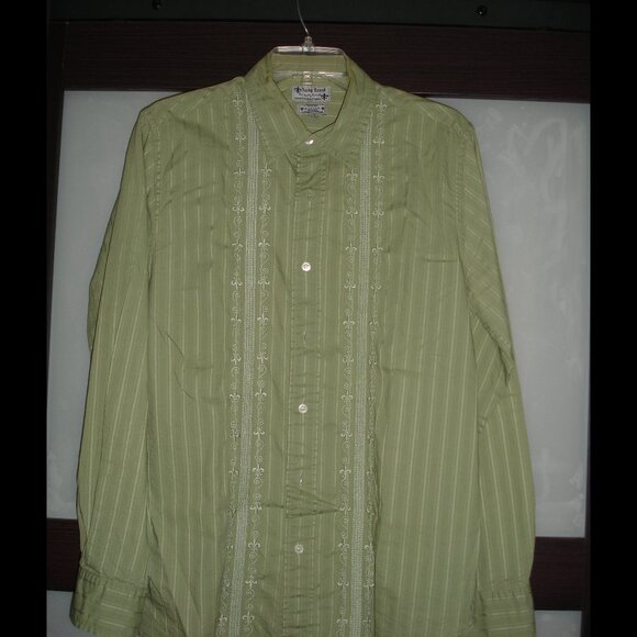 Lucky Brand Formal Long Sleeve Mens Shirt Medium - Picture 1 of 4
